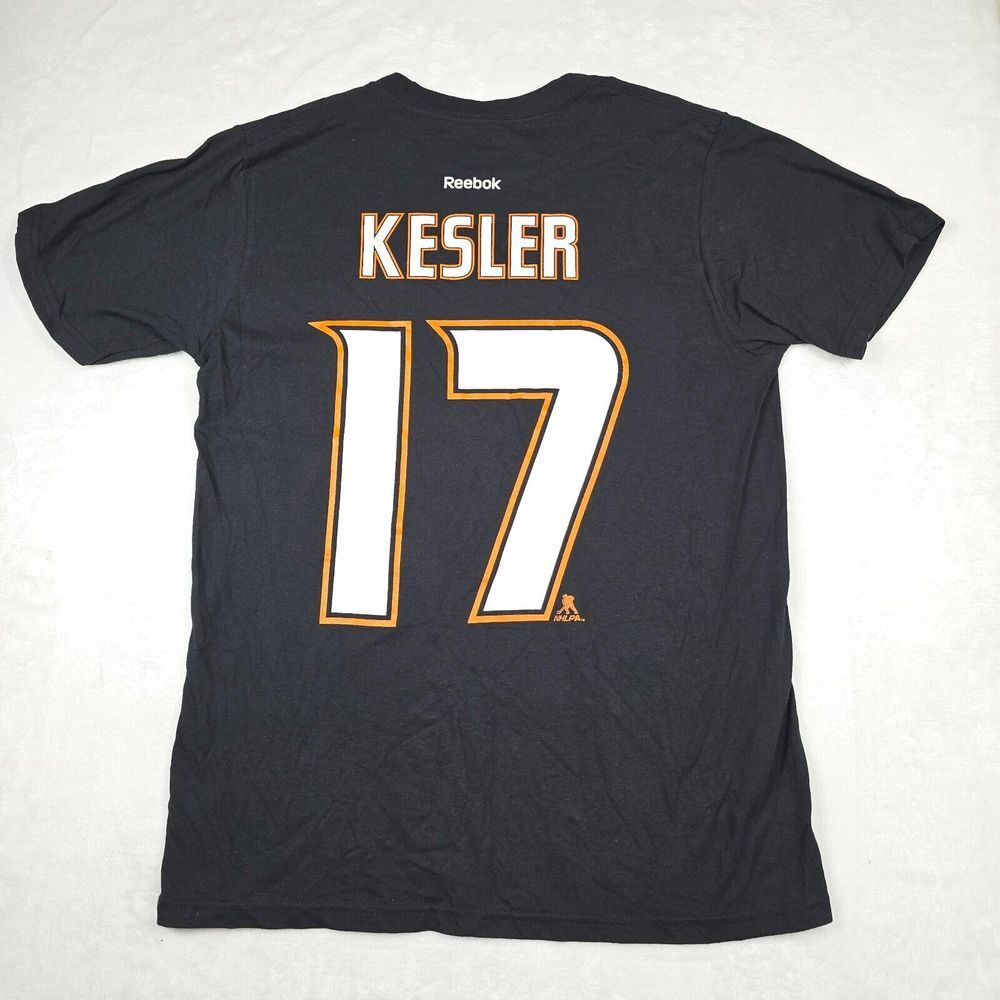 Ryan Kesler‎ #17 Anaheim Ducks NHL Reebok Men's Size Medium Shirt Black